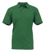 BAW Men's Spandex Solid Polo Shirt DK1000 DKGREEN Pocket