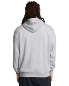 Under Armour Men's Icon Fleece Hockey Hoodie 1386610 011 - MOD GRAY LIGHT HEATHER Back