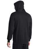 Under Armour Men's Icon Fleece Hockey Hoodie 1386610 001 - BLACK Back
