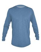 Anetik Low Pro Tech Long Sleeve T-Shirt MLPRL8 BAHAMA HEATHERED Front