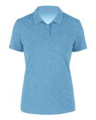 Anetik Women's Breeze Tech Polo WPBRZS1 BAHAMA HEATHERED Pocket