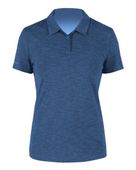Anetik Women's Breeze Tech Polo WPBRZS1 NAVY HEATHERED Pocket