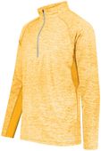 Youth  Coolcore 1/2 Zip Heather Pullover  GOLD HEATHER Pocket