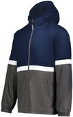Holloway Adult Turnabout Reversible Jacket 229587 NAVY/CARBON Pocket