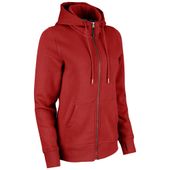 Champro Victory Fleece Zip Up Hoodie (Womens) VFZH1W SCARLET Pocket