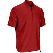 Champro Woven Warm-Up Jacket BSJ200 SCARLET Pocket