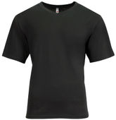 A4 Softek Short Sleeve V-Neck N3512 BLACK Front