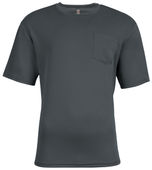 A4 Sprint Short Sleeve Pocket Tee N3515 GRAPHITE Front