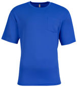 A4 Sprint Short Sleeve Pocket Tee N3515 ROYAL Front