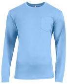 A4 Sprint Long Sleeve Pocket Tee N3521 LTBLUE Front