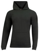 A4 Softek Long Sleeve Hooded Tee N3528 BLACK Front