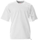 A4 Youth Pro Dna Batting Jacket Nb4188 WHITE Pocket
