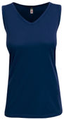 A4 Sprint Athletic Tank Nw2502 NAVY Front