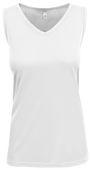 A4 Sprint Athletic Tank Nw2502 WHITE Front