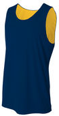 A4 Sprint Jump Reversible Jersey N2390 Outside: NAVY, Inside: WHITE Front