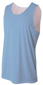 A4 Youth Sprint Jump Reversible Jersey Nb2390 Outside: LT BLUE, Inside: WHITE Front