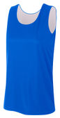 A4 Women's Sprint Jump Reversible Jersey Outside: ROYAL, Inside: WHITE Front