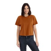 Next Level Women's Heavyweight T-Shirt 7610 CLAY Front