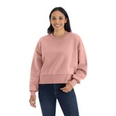 Next Level Women's Heavyweight Sweatshirt 9087 DESERT PINK Front