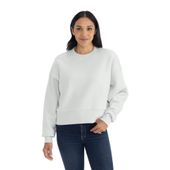 Next Level Women's Heavyweight Sweatshirt 9087 BONE Front