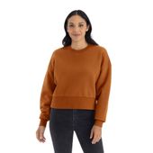 Next Level Women's Heavyweight Sweatshirt 9087 CLAY Front