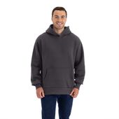 Next Level Unisex Heavyweight Hoodie 9307 GRAPHITE BLACK Front