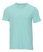 Boxercraft Men's Crewneck Tee BM2103 CANCUN BLUE Front