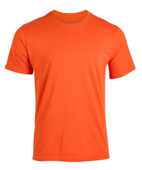 Boxercraft Men's Crewneck Tee BM2103 BURNT ORANGE Front