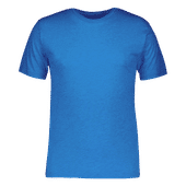 Boxercraft Men's Crewneck Tee BM2103 COLLEGIATE BLUE Front