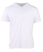 Boxercraft Men's High V-Tee BM2204 WHITE Front