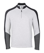 Boxercraft Men's Flex Qtr Zip Pullover Jacket BM5203 OXF BLK CHA HTR Pocket