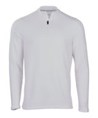 Boxercraft Men's Flex Qtr Zip Pullover Jacket BM5203 WHITE Pocket