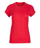 Boxercraft Women's Essential Crew Tee BW2104 TRUE RED Front