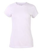 Boxercraft Women's Essential Crew Tee BW2104 WHITE Front