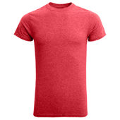 Boxercraft Men's Recrafted Crewneck Tee EM2180 RECOVER RED Front