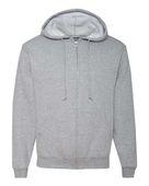 Jerzees Nublend Full-Zip Hooded Sweatshirt 993 ATHLETIC HEATHER Pocket