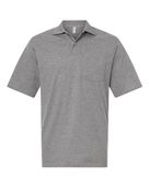 Jerzees Dri-Power Polo With Pocket JER-436MP OXFORD Pocket