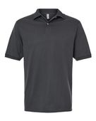Jerzees Dri-Power Polo JER-437R CHARCOAL GREY Pocket