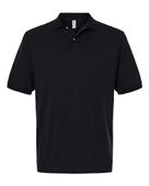 Jerzees Dri-Power Polo JER-437R BLACK Pocket