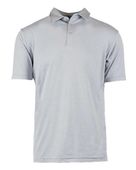 Burnside Dawn To Dusk Polo BA900 HEATHER LIGHT GREY Pocket