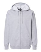 Gildan Softstyle Full-Zip Hooded Sweatshirt GIL-SF600 SPORT GREY Pocket