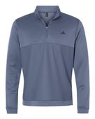 Adidas Ultimate365 Textured Quarter-Zip Pullover Jacket ADI-A2001 PRELOVED INK Pocket