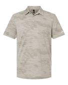 Adidas Ultimate365 Textured Stripe Polo ADI-A2005 ALUMINA/ SILVER PEBBLE Pocket