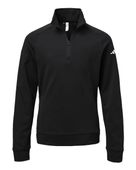 Adidas Youth Quarter-Zip Pullover Jacket ADI-A4001 BLACK Pocket