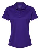 Adidas Women's Basic Sport Polo ADI-A431 COLLEGIATE PURPLE Pocket