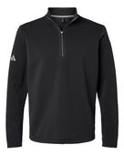 Adidas Spacer Quarter-Zip Pullover Jacket ADI-A588 BLACK Pocket