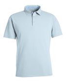 Swannies James H Polo SW2001 SKY HEATHER Pocket