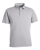 Swannies James H Polo SW2001 GREY HEATHER Pocket