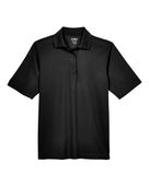 Core365 Men's Tall Origin Performance Piqu Polo 88181T BLACK Pocket