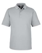 Core365 Men's Market Snag Protect Mesh Polo CE104 PLATINUM Pocket